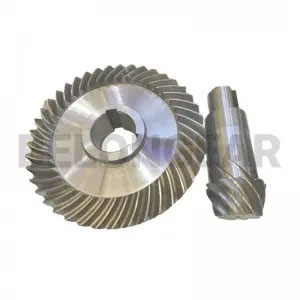 ground spiral bevel gear concrete mixer