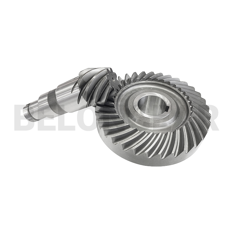 lapped bevel gear set